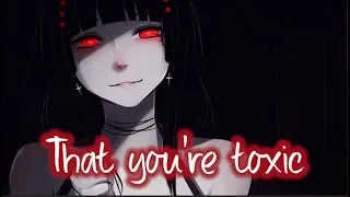 【Nightcore】→ Toxic (cover) || Lyrics