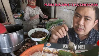 KULINER KHAS GRESIK NASI KRAWU LEGENDARIS BU TIBAN