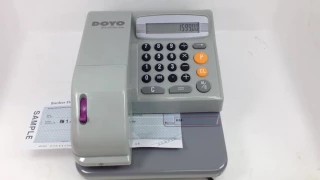 TAKAWACHI EC-310 CHEQUE WRITER