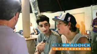 One Direction - Niall and Zayn EXCLUSIVE Backstage Interview