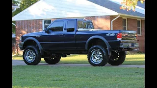 Lifted 7" Ford Ranger 35s Time Lapse From Bought to Sold!