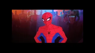 Spectacular spiderman con la voz original grabado en cine Spider-man: Spider-Verse