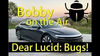 Bugs in the Lucid Air!