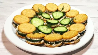 Быстрая и вкусная закуска на НОВЫЙ ГОД 2023! Вам понравится!