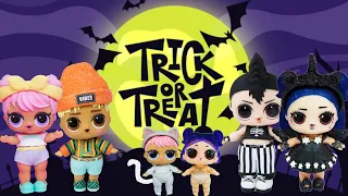 LOL Surprise Dolls Go Trick Or Treat Halloween Haunted House