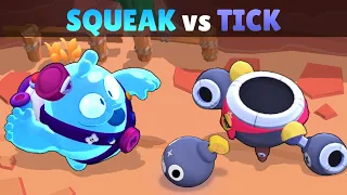 💥SQUEAK vs TICK💥 24 Tests | EXPLOSIVE Brawler Battle!