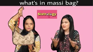 What's in massi bag? ft.Fatima Faisal | Iqra Kanwal.