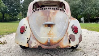 FIRST DRIVE IN 40 YEARS - 1965 VW Beetle Restoration