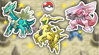 SHINY Hunting EVERY LEGEND in Platinum with PokeBall! (RNG Manipulation)