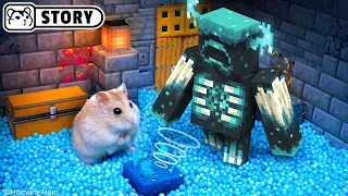 🐹 Hamster Escapes the Warden Maze in the Deep Dark Minecraft 🐹 Homura Ham 🐹 @PaperAnima