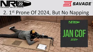 January 2024 NRL22 COF Stage 2 of 5 - 1st Prone Of 2024, But No Napping