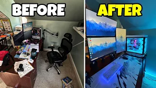 TRANSFORMING MY BROTHERS SETUP INTO HIS DREAM GAMING SETUP!