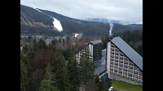 Гаррахов – горнолыжный курорт в Чехии, (Harrachov)  10.02.2023.Hotel Orios Sklar Resort.