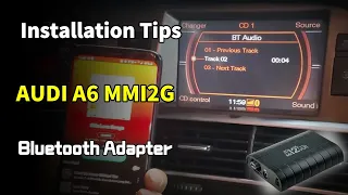 Audi A6 MMI 2G bluetooth !! Installation tips