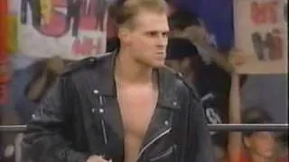 WCW Monday Nitro - Alex Wright (stupid americans) funny