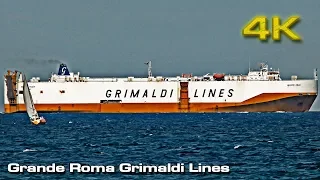 Grande Roma [4K] Grimaldi Lines (Car carrier)