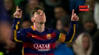 Lionel Messi vs AS Roma (Home) UCL 15-16 HD 1080i By IramMessiTV