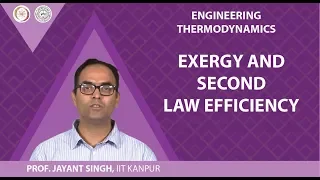 Exergy and second law efficiency