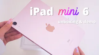 ✏️ Ipad Mini 6 Unboxing (Pink, 256 GB) / Note-Taking & More