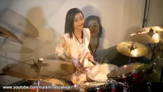 janom janom janom- Dilwale. Drum Cover by Nur Amira