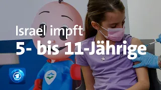 Israel beginnt mit Kinderimpfungen