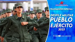 Desfile militar "Pueblo Ejército 2023" - 44 Aniversario del Ejército de Nicaragua