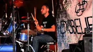 МОЙ КУМИР -SACHA CIAMPI -DRUMM DISBELIEVER!!!!!!видео от Анжелики Ермошиной.