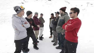 Profi-Snowboarder vs YouTuber | Knosti