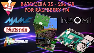 Batocera 35 256 gb for Raspberry pi4 & pi 400