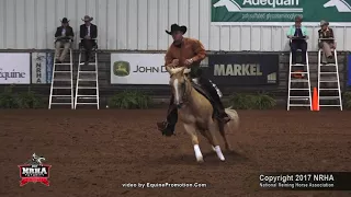 Mistress Gotta Gun ridden by Mark J Rafacz  - 2017 NRHA Futurity (NAAC Ltd. Open)