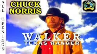 Walker, Texas Ranger - All Opening Themes (1993–2001) Remastered - Montage Saga HD.