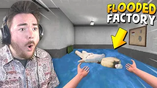 FLOODING ROD’S FACTORY!!! | Ice Scream 5 Gameplay (Mods)