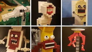 All LEGO TREVOR HENDERSON creatures | Trevor Henderson’s Creepy World 2