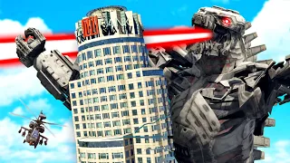 GTA 5 als MECHAGODZILLA spielen!!