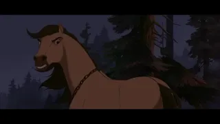 Spirit Stallion of the Cimarron (2002) The Fire Escape scene HD