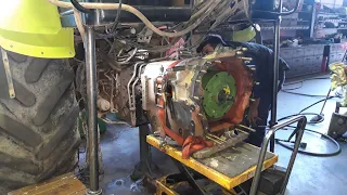 Claas Axion 820 Transmission Disassembly