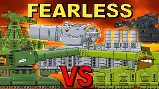 "Fearless Morgan - One against All" Cartoons about tanks