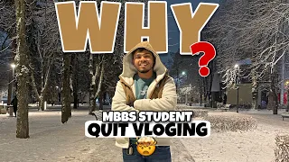 WHY I’M NOT MAKING VIDEOS | MBBS STUDENT 👨🏻‍⚕️