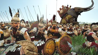 I BET YOU HAVEN'T SEEN A BATTLE LIKE THIS! - 3v3 Battle - Total War: Rome 2