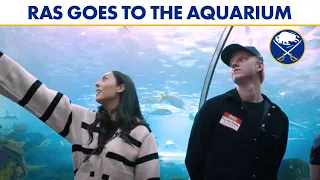 "I Can Identify Any Fish" | Rasmus Dahlin Goes To The Aquarium At All-Star Weekend | Buffalo Sabres