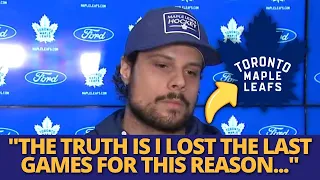 NOW! MATTHEWS REVEALS THE REASON FOR HIS ABSENCE THAT LEAD TO THE DEFEAT! REVOLTED FANS! LEAFS NEWS