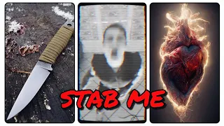 STAB ME - Original Song - ( Lyrics Video - Guitar Playthrough ) Metalcore