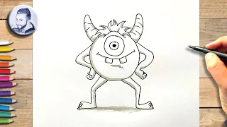 Comment dessiner un monstre facile à dessiner