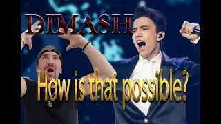 FIRST TIME HEARING DIMASH  SOS (REACTION)  WITH HIS VOICE HE CAN OPEN THE SKY! C2,C6  F#6,D8. INSANE