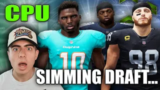 MADDEN FRANCHISE BUT THE CPU DRAFTS OUR TEAMS...