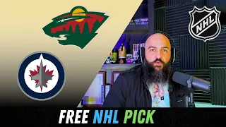 Free NHL Pick | Wild vs Jets | Sports Betting Picks