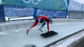 2021 Men's Skeleton NAC #3 Whistler JAPAN Usui