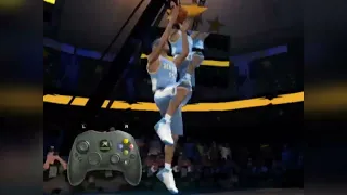 NBA Live 2005 - Dunking Tutorial