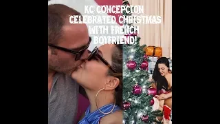 KC CONCEPCION CHRISTMAS WITH FRENCH BOYFRIEND