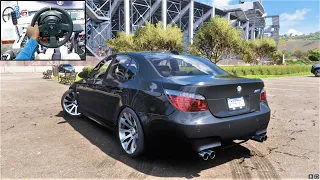 BMW E60 M5 - Forza Horizon 5 | Thrustmaster TX Steering Wheel Gameplay
